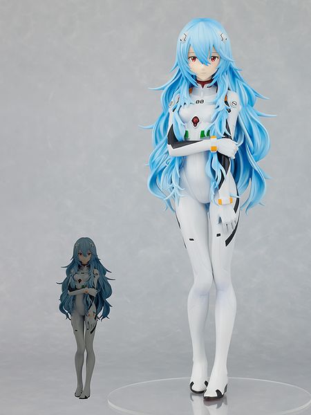 PRE ORDER - GOODSMILE COMPANY - Rebuild of Evangelion - POP UP PARADE Rei Ayanami Long Hair Ver. XL Size
