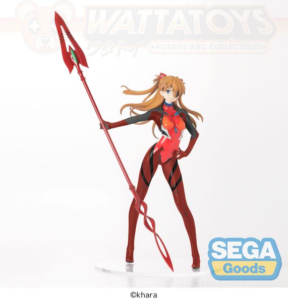 PRE ORDER - SEGA - Evangelion: New Theatrical Edition - LPM Figure - Asuka x Spear of Cassius (re-run)