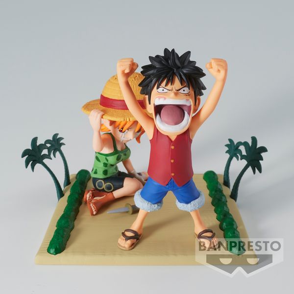 PRE ORDER - Banpresto - ONE PIECE - WORLD COLLECTABLE FIGURE LOG STORIES - MONKEY.D.LUFFY & NAMI