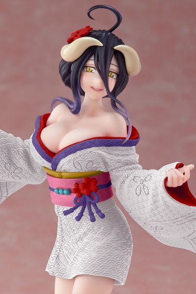 PREORDER - Taito - Overlord Coreful Figure - Albedo (Sakura Kimono Ver.) Renewal Edition