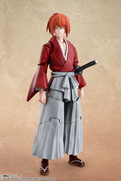 PREORDER - Bandai - Rurouni Kenshin: Meiji Swordsman Romantic Story - S.H.Figuarts Kenshin Himura