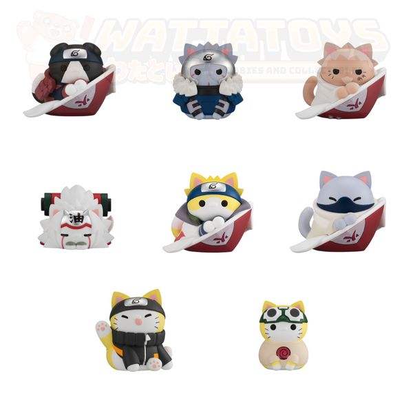PREORDER - Megahouse - Naruto Shippuden - MEGA CAT PROJECT Nyaruto!The bond between master and disciple ver.