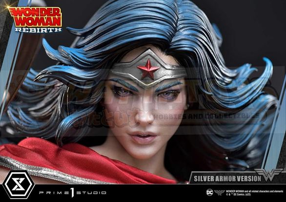 PREORDER - Prime 1 Studio - Wonder Woman - Museum Masterline Wonder Woman (Comics) Wonder Woman Rebirth Edition SILVER ARMOR Version