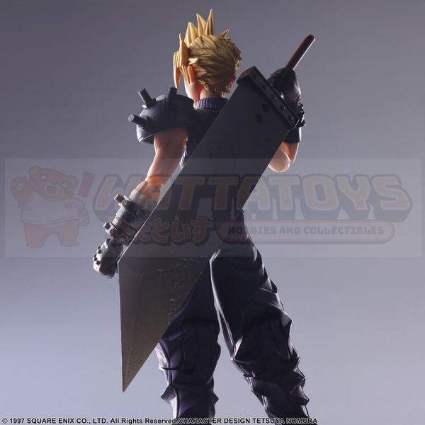 PREORDER - Square Enix - Final Fantasy VII Bring Arts Action Figure - Cloud Strife (Re-Production)
