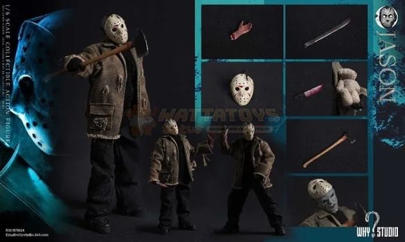 PREORDER - WHY STUDIO - Freddy Vs. Jason - 1/6 Scale - Jason