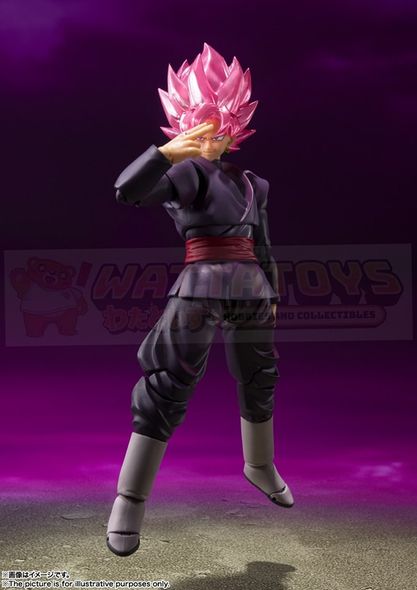 PREORDER - Bandai Tamashii Nations - Dragonball - S.H.Figuarts GOKU BLACK-SUPER SAIYAN ROSE- REISSUE