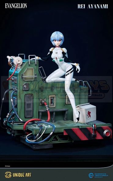 PREORDER - UNIQUE ART STUDIO - Neon Genesis Evangelion - 1/4 Scale - Officially Licensed Collectible - Ayanami Rei