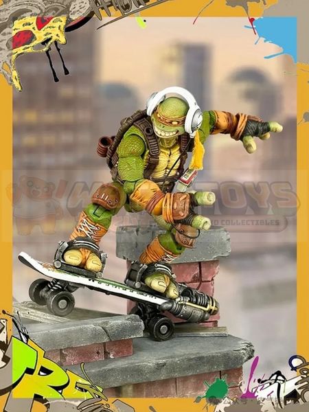 PREORDER - RAGE TOYS - TMNT - Michelangelo Samurai Force 3 Waves CrossBow Master Summer + Rave W3CK04 Custom Kit