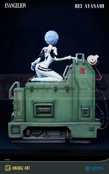 PREORDER - UNIQUE ART STUDIO - Neon Genesis Evangelion - 1/4 Scale - Officially Licensed Collectible - Ayanami Rei