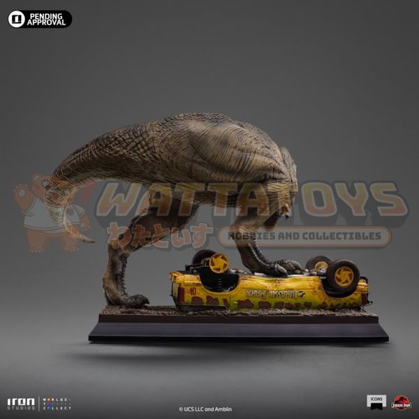 PREORDER - IRON STUDIOS - Jurassic Park - T-REX Attack Jurassic Park Icons