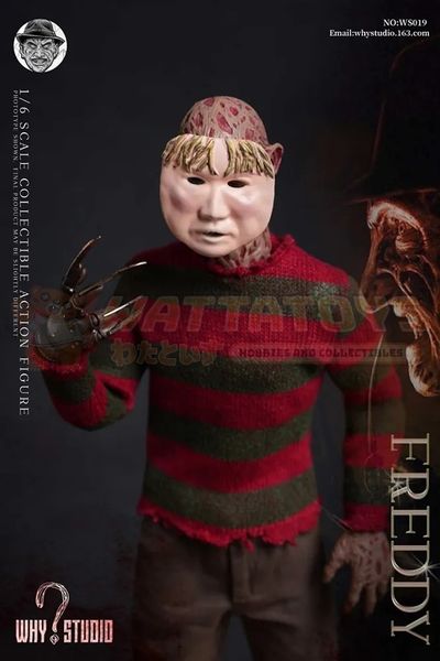 PREORDER - WHY STUDIO - Freddy Vs. Jason - 1/6 Scale - Twin set