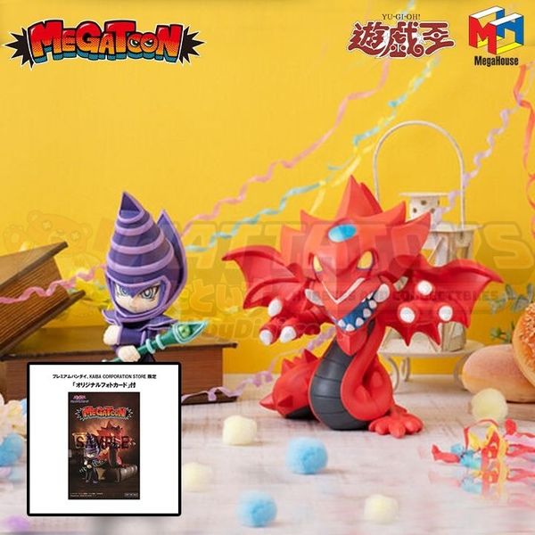 PREORDER - MEGAHOUSE - Yu-Gi-Oh! - Megatoon Duel Monsters Dark Magician&Slifer the Sky Dragon set (with gift)