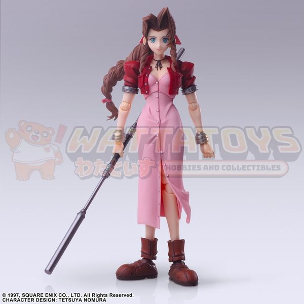 PREORDER - SQUARE ENIX - Final Fantasy VII - Bring Arts Action Figure: Aerith Gainsborough