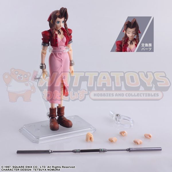 PREORDER - SQUARE ENIX - Final Fantasy VII - Bring Arts Action Figure: Aerith Gainsborough