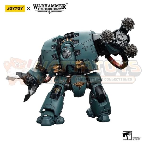 PREORDER - JOYTOY - WARHAMMER 40K - 1/18 Scale - Sons of Horus Leviathan Dreadnought with Siege Drills