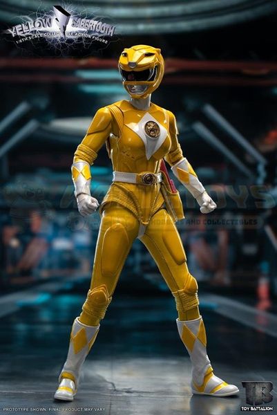 PREORDER - TOYS BATTALION - POWER RANGERS - 1/6 Scale - Yellow Sabertooth