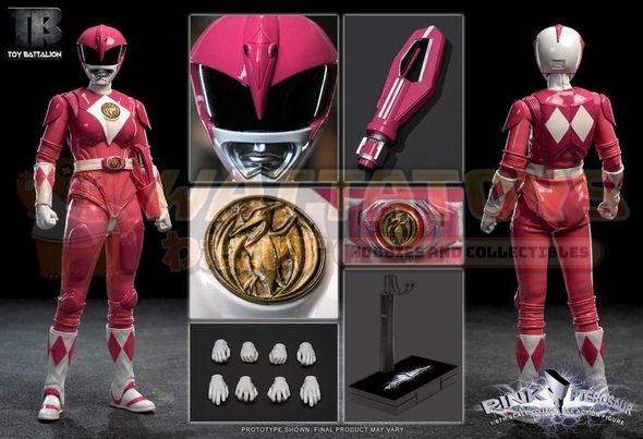 PREORDER - TOYS BATTALION - POWER RANGERS - 1/6 Scale - Pink Pterosaur