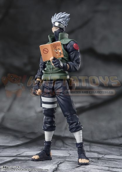 PREORDER - BANDAI TAMASHII NATIONS - NARUTO - S.H. Figuarts HATAKE KAKASHI The famed Sharingan Hero