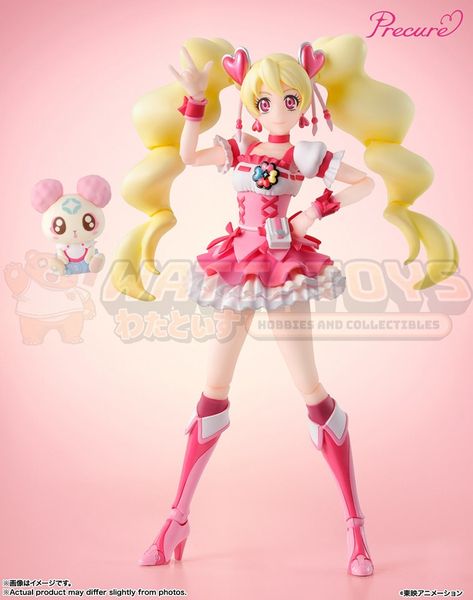 PREORDER - BANDAI TAMASHII NATIONS - FRESH PRETTY CURE - S.H.Figuarts CURE PEACH Precure Character Designer’s Edition