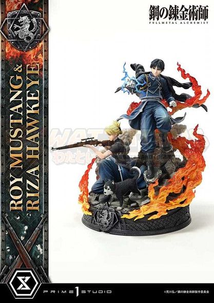 PREORDER - PRIME 1 STUDIOS - Fullmetal Alchemist - 1/6 Scale - Concept Masterline Roy Mustang & Riza Hawkeye
