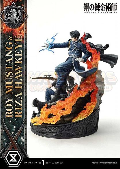 PREORDER - PRIME 1 STUDIOS - Fullmetal Alchemist - 1/6 Scale - Concept Masterline Roy Mustang & Riza Hawkeye