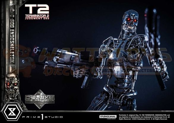 PREORDER - PRIME 1 STUDIO - Terminator 2: Judgment Day - 1/3 Scale - Museum Masterline T-800 Endoskeleton Deluxe Version