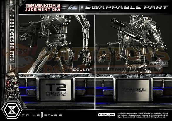 PREORDER - PRIME 1 STUDIO - Terminator 2: Judgment Day - 1/3 Scale - Museum Masterline T-800 Endoskeleton Deluxe Version