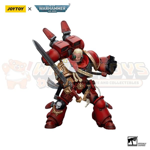PREORDER - JOYTOY - WARHAMMER 40K - Blood Angels Captain With Jump Pack