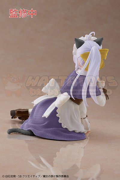 PREORDER - TAITO - Wandering Witch: The Journey of Elaina - Desktop Cute Figure - Elaina (Cat Maid Ver.) Renewal Edition