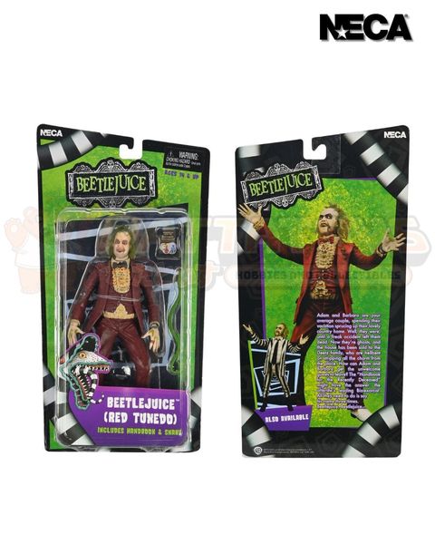 PREORDER - NECA - Beetlejuice - in Blister Packaging Beetlejuice (1988) 7in Red Tuxedo
