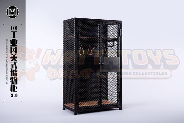 PREORDER - MMMTOYS - 1/6 Industrial Style American Storage Cabinet V3 M2411