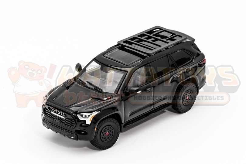 PREORDER - Tiny - GCD 1:64 Toyota Sequoia - Midnight Black Metallic (LHD) 1:64