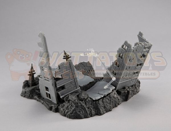 PREORDER - MegaHouse - RM series G structure Mobile Suit Gundam【GS02M】 The abandoned buildings in New Yark citym(Material Color Edition)
