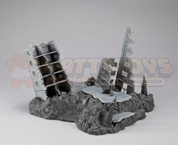 PREORDER - MegaHouse - RM series G structure Mobile Suit Gundam【GS02M】 The abandoned buildings in New Yark citym(Material Color Edition)