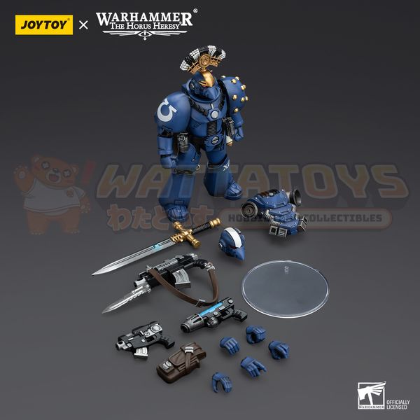 PRE-ORDER - JoyToy - Warhammer: The Horus Heresy - Ultramarines MK VI Tactical Squad Sergeant with Plasma Pistol and Power Sword