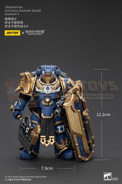 PRE-ORDER - Joytoy - Warhammer: The Horus Heresy - Ultramarines Invictarus Suzerain Squad Suzerain 4