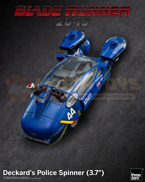 PRE-ORDER - ThreeZero - Blade Runner 2049 - Deckard's Police Spinner (3.7'')