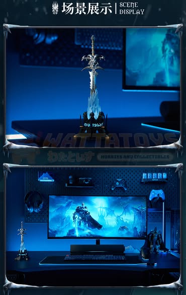 PREORDER - Blizzard - World of Warcraft - 27.3cm 20th Anniversary Frostmourne Metal Replica