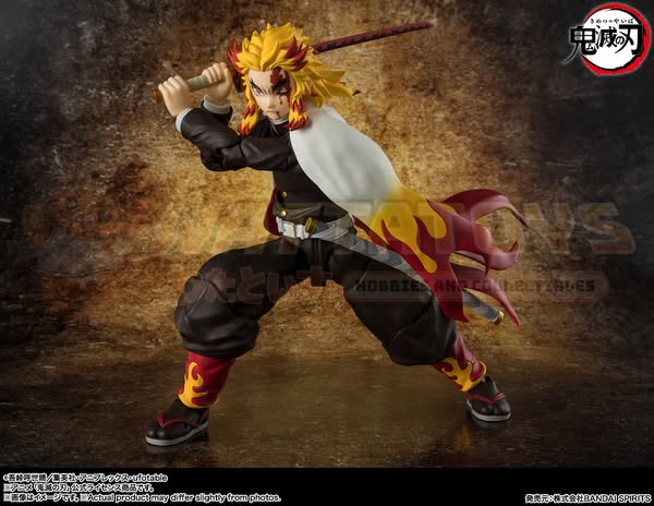 PRE-ORDER - Bandai Tamashii - Demon Slayer: Kimetsu no Yaiba - S.H.Figuarts Kyojuro Rengoku