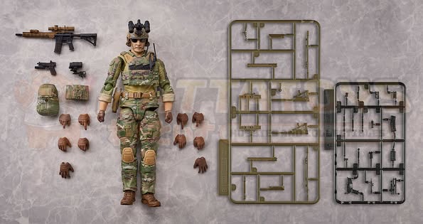 PRE-ORDER - Tomytec - Little Armory - figma Special Forces Member