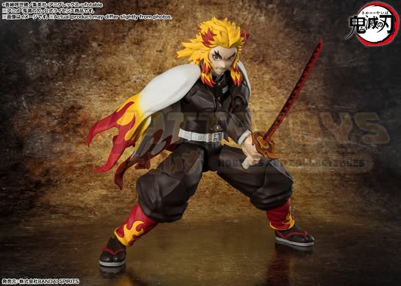 PRE-ORDER - Bandai Tamashii - Demon Slayer: Kimetsu no Yaiba - S.H.Figuarts Kyojuro Rengoku