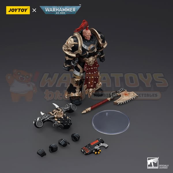 PRE-ORDER - JoyToy - Warhammer 40k - Chaos Space Marines Black Legion Chosen with Plasma Pistol and Power Axe