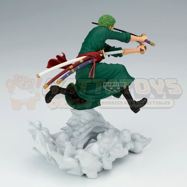 PRE-ORDER - BANPRESTO - ONE PIECE - SENKOZEKKEI RORONOA ZORO-(EGGHEAD VER.)