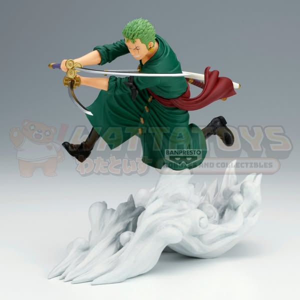 PRE-ORDER - BANPRESTO - ONE PIECE - SENKOZEKKEI RORONOA ZORO-(EGGHEAD VER.)