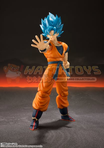PRE-ORDER - Bandai Tamashii Nations - Dragon Ball Super: Broly - S.H.Figuarts SUPER SAIYAN GOD SUPER SAIYAN SON GOKU -SUPER-
