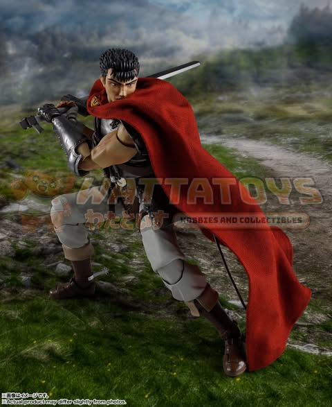 PRE-ORDER - Bandai Tamashii Nations - Berserk - S.H.Figuarts GUTS (BAND OF THE HAWK)