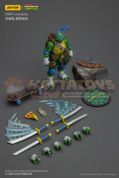 PRE-ORDER - JoyToy - TMNT-Leonardo (reproduction 2025)
