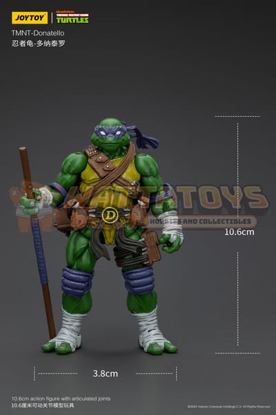 PRE-ORDER - JoyToy - TMNT-Donatello (reproduction 2025)