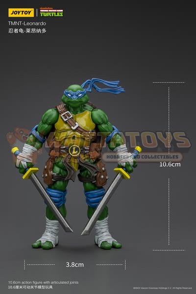 PRE-ORDER - JoyToy - TMNT-Leonardo (reproduction 2025)