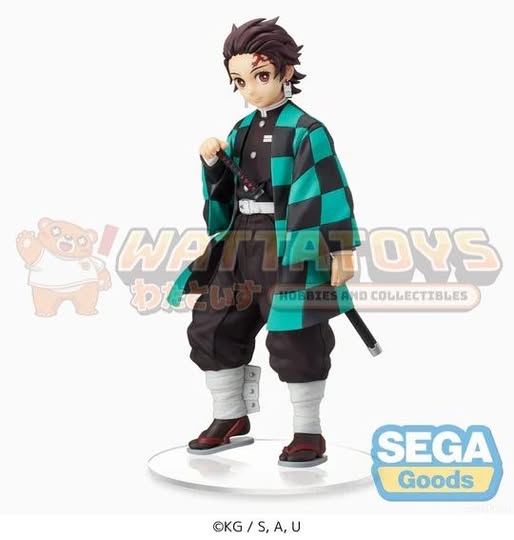 PRE-ORDER - SEGA - Demon Slayer: Kimetsu no Yaiba - SPM Figure "Tanjiro Kamado" -Sibling Bond-